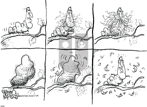 Glenn McCoy on Wednesday March 20, 2002 Comic Strip