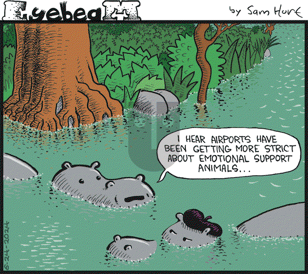 Eyebeam on Monday June 24, 2024 Comic Strip