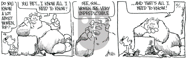 The Grizzwells - Thursday October 11, 2001 Comic Strip