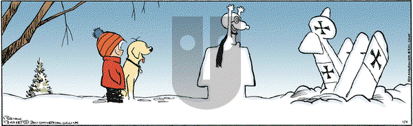 Red and Rover on Tuesday January 4, 2011 Comic Strip