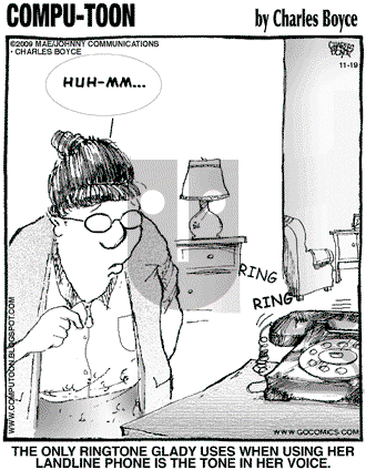 Compu-toon on Thursday November 19, 2009 Comic Strip