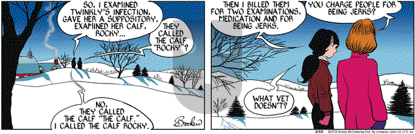 9 Chickweed Lane on Friday February 22, 2013 Comic Strip
