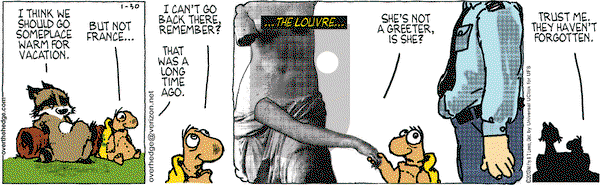 Over the Hedge on Wednesday January 30, 2013 Comic Strip