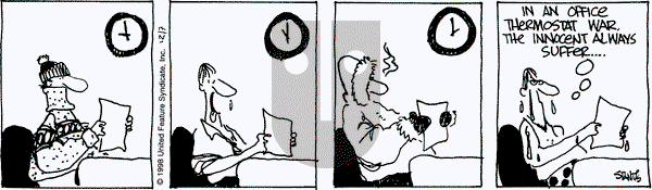 The Buckets on Thursday December 10, 1998 Comic Strip
