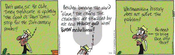 The Knight Life on Friday February 11, 2011 Comic Strip