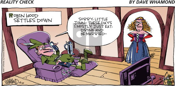 Reality Check on Sunday September 10, 2017 Comic Strip