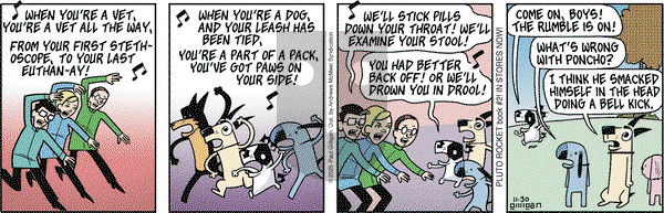 Pooch Cafe - Thursday November 30, 2023 Comic Strip