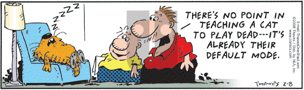 Frank and Ernest - Friday February 8, 2008 Comic Strip