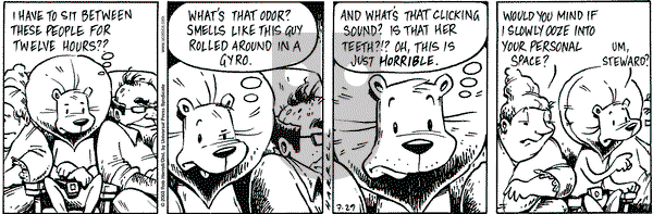 Big Top on Tuesday July 29, 2003 Comic Strip