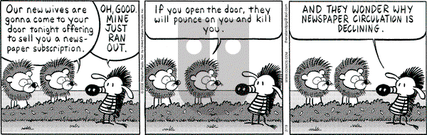 Pearls Before Swine on Tuesday February 19, 2008 Comic Strip