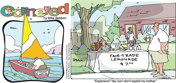 Cornered on Sunday July 14, 2013 Comic Strip