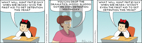 Nancy on Thursday September 5, 2019 Comic Strip