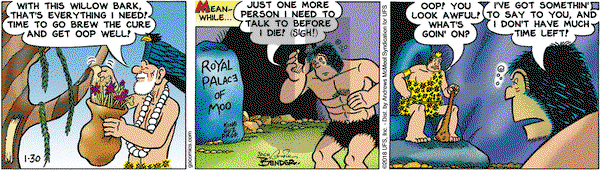 Alley Oop on Tuesday January 30, 2018 Comic Strip