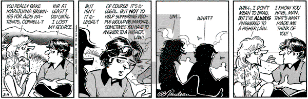 Doonesbury - Thursday February 11, 1993 Comic Strip