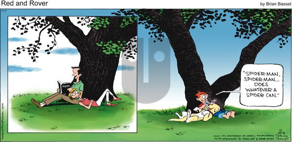 Red and Rover on Sunday July 15, 2018 Comic Strip