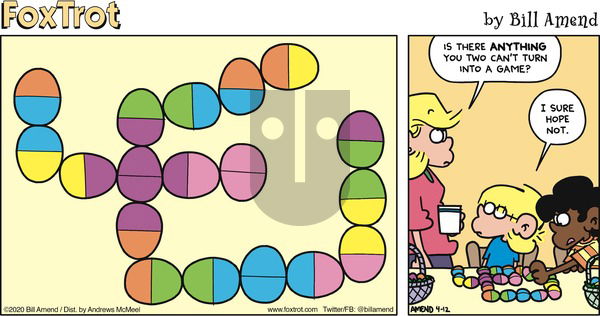 FoxTrot on Sunday April 12, 2020 Comic Strip