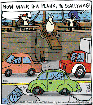 The Argyle Sweater - Friday January 25, 2019 Comic Strip