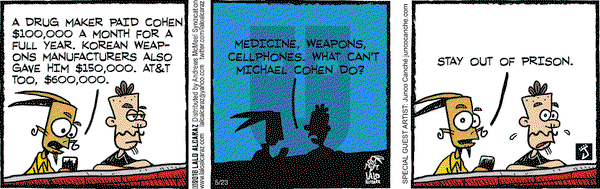 La Cucaracha on Wednesday May 23, 2018 Comic Strip