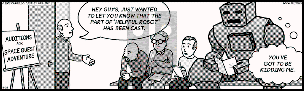 F Minus on Thursday August 28, 2008 Comic Strip