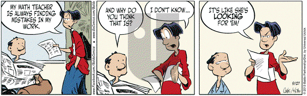 Baldo on Friday September 27, 2013 Comic Strip