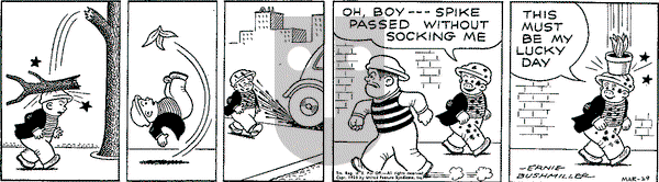 Nancy Classics on Saturday March 28, 2015 Comic Strip