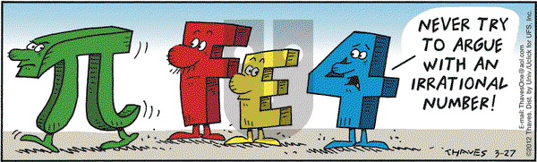 Frank and Ernest on Tuesday March 27, 2012 Comic Strip