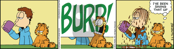 Garfield on Tuesday July 3, 2012 Comic Strip