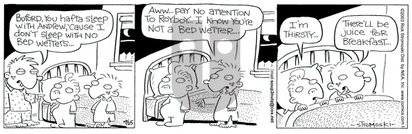 Soup to Nutz - Old on Friday July 25, 2003 Comic Strip