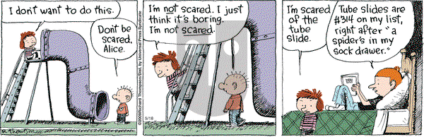 Cul de Sac on Monday May 18, 2009 Comic Strip