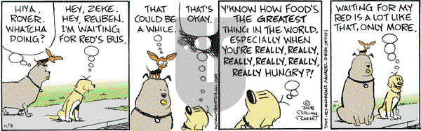 Red and Rover on Thursday November 8, 2018 Comic Strip