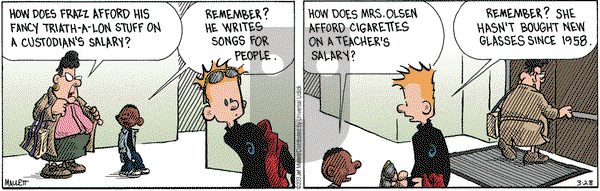 Frazz on Thursday March 28, 2013 Comic Strip