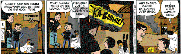 Rip Haywire on Thursday April 22, 2010 Comic Strip