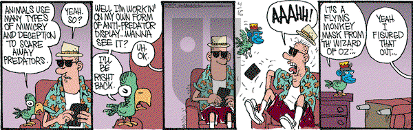 Monty on Friday April 16, 2021 Comic Strip