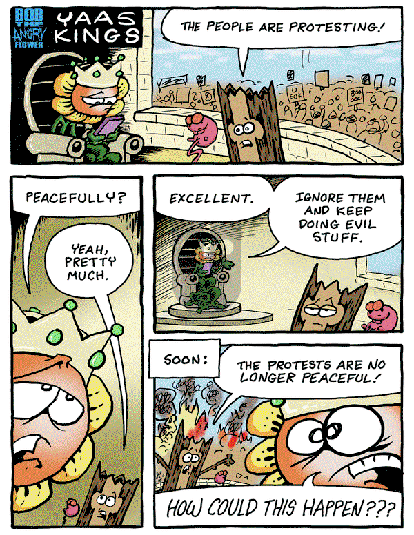 Bob the Angry Flower on Monday June 16, 2025 Comic Strip