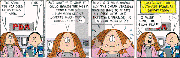 Cathy Classics on Tuesday January 8, 2002 Comic Strip