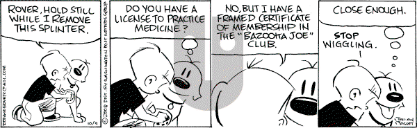 Red and Rover on Thursday October 9, 2008 Comic Strip
