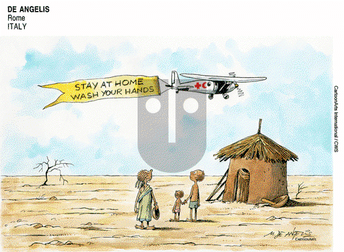ViewsAfrica on Thursday April 9, 2020 Comic Strip