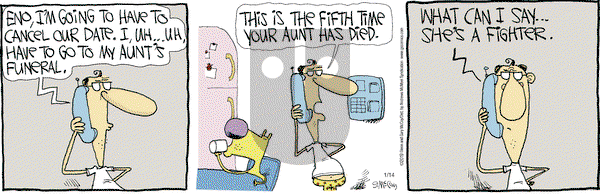 The Duplex on Monday January 14, 2019 Comic Strip