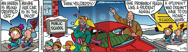 Rose is Rose on Monday January 15, 2018 Comic Strip