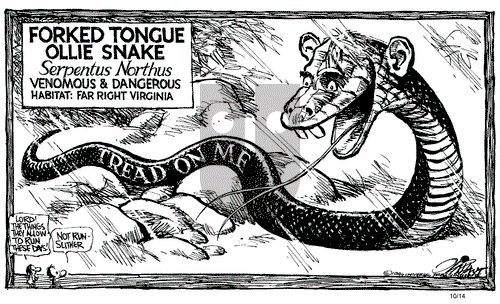 Pat Oliphant on Friday October 14, 1994 Comic Strip