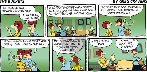The Buckets on Sunday October 11, 2020 Comic Strip