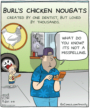 Brevity on Tuesday May 15, 2012 Comic Strip