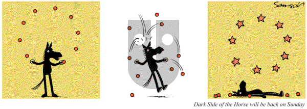 Dark Side of the Horse on Friday November 2, 2012 Comic Strip