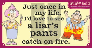 Aunty Acid on Saturday June 17, 2017 Comic Strip