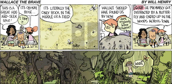 Wallace the Brave on Sunday August 16, 2020 Comic Strip