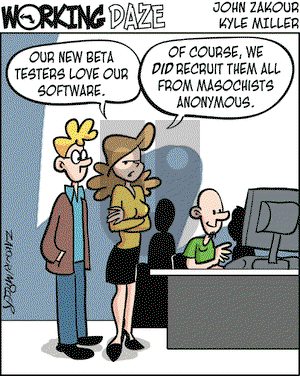 Working Daze on Thursday March 8, 2007 Comic Strip