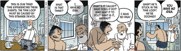 Alley Oop - Tuesday April 23, 2024 Comic Strip