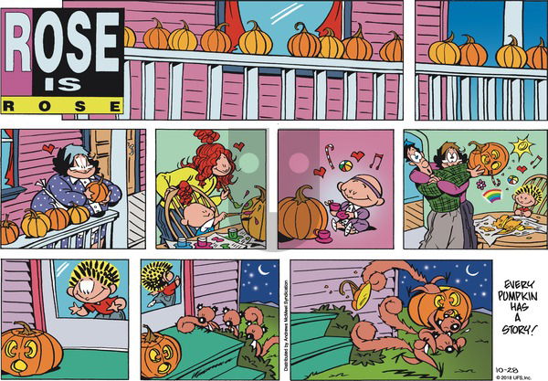 Rose is Rose on Sunday October 28, 2018 Comic Strip