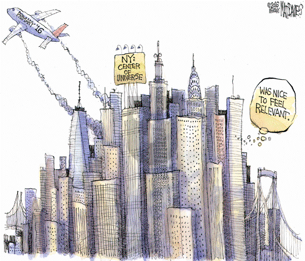 Matt Davies on Thursday April 21, 2016 Comic Strip