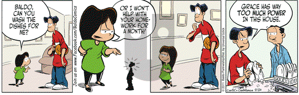 Baldo - Saturday September 24, 2011 Comic Strip